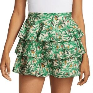 Farm Rio Toucan Tropical Skirt Sz XS